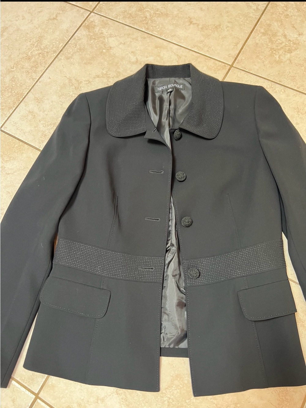 Women's Black Tailored Jacket